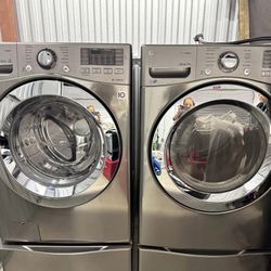 LG Front Load Washer & Dryer 