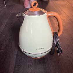 Green Electric Kettle - Evoloop