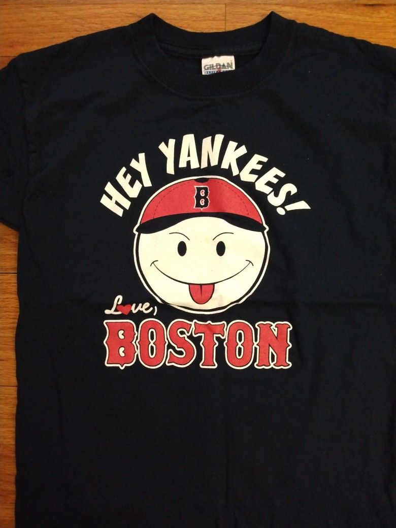 NWOT, Youth Boys Navy Blue Boston Red Socks T-shirt Youth Small