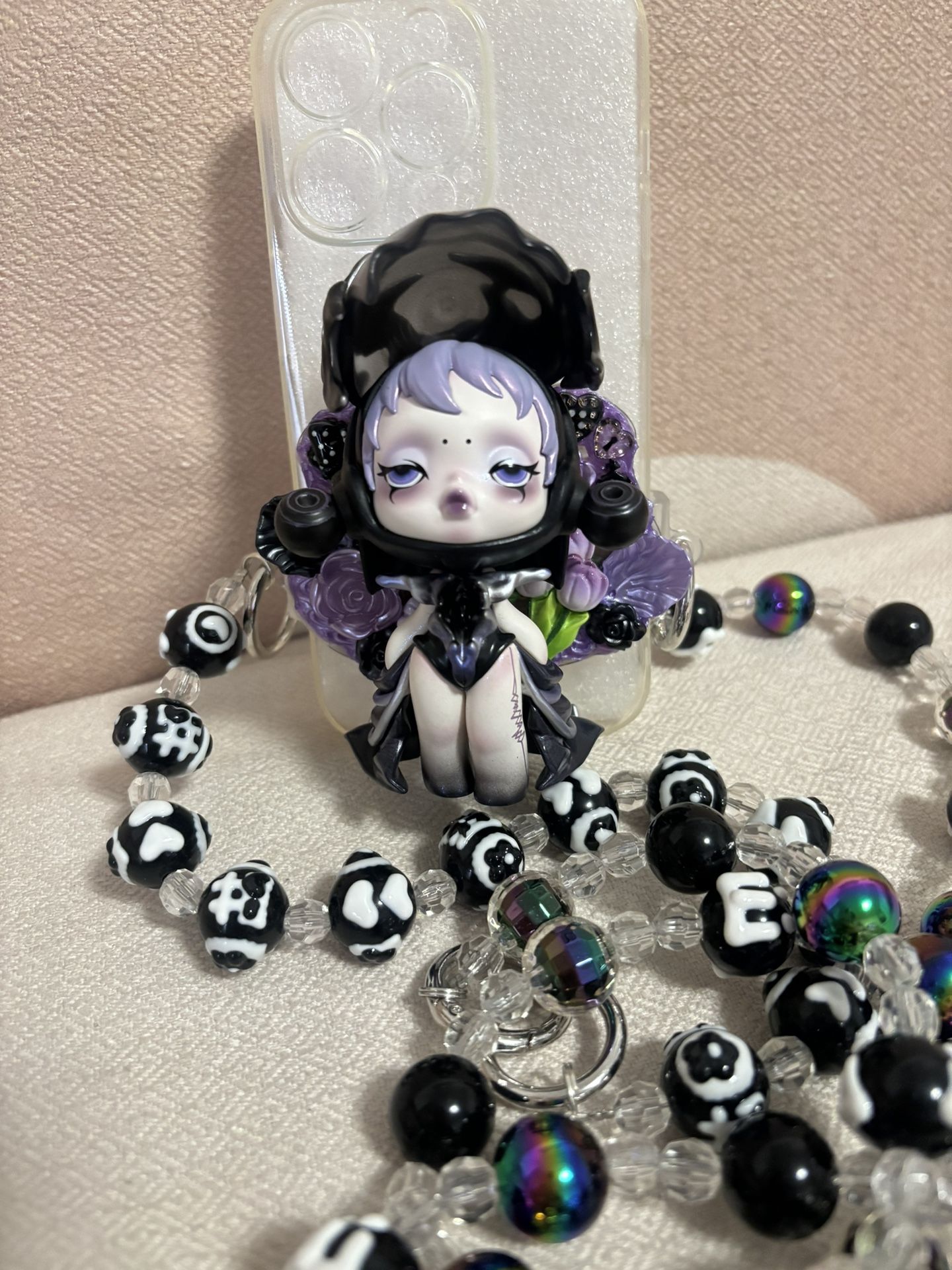 Popmart Skullpanda Handmade Phone clip