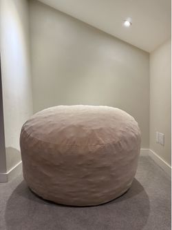 Free Large Cream Colored Beanbag