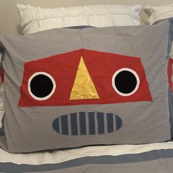 Robot pillow ham/standard size/Crate&Barrel