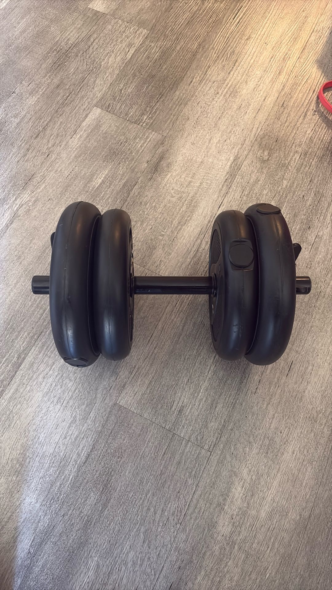 Dumbell Adjustable Weight Up To 20 Pounds