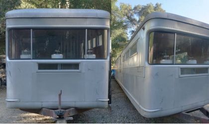 1956 Spartan 50ft Vintage Trailer – Original Interior