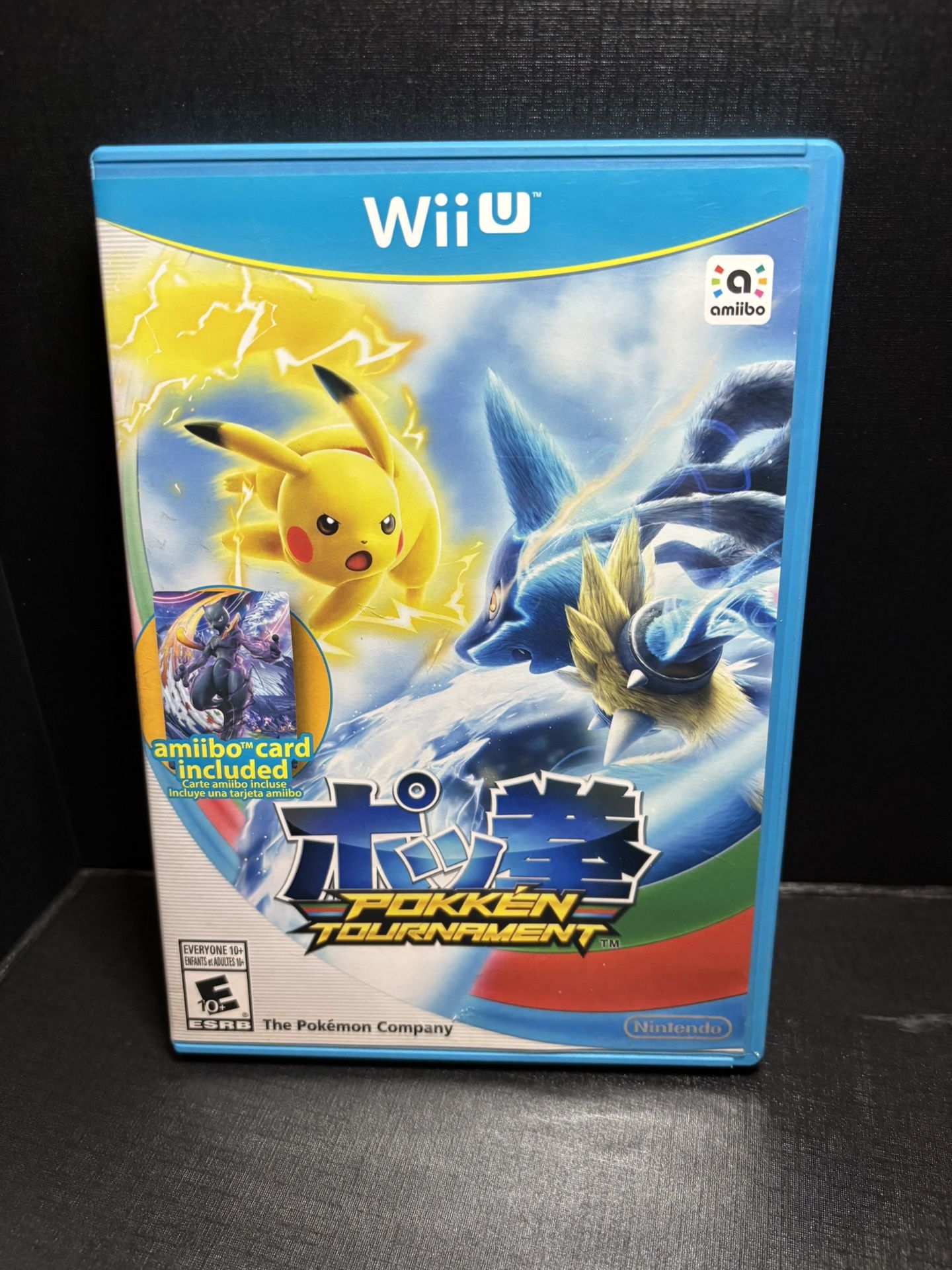 Pokken Tournament Wii U Great Condition (No Card)