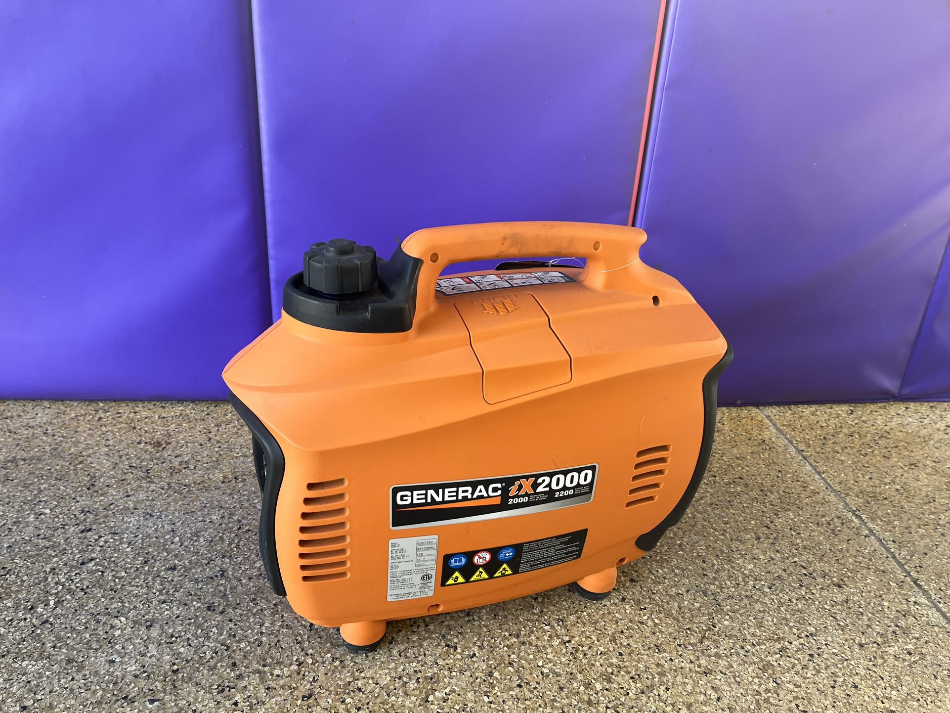 Generac ix2000 generator