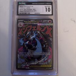 Mega Charizard X EX CGC 10 Pokemon Card