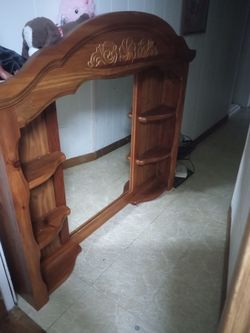 Dresser Board/Mirror 54L X 7W X 50 H