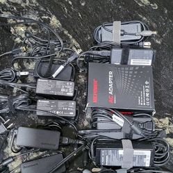 11 Lenovo Laptop Chargers & 1 Dell