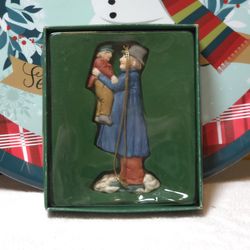 Vintage Parma by AAI Victorian Style Father and Child Ornament