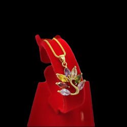 18K gold plated jewelry set + free gift for every purchase 🙂