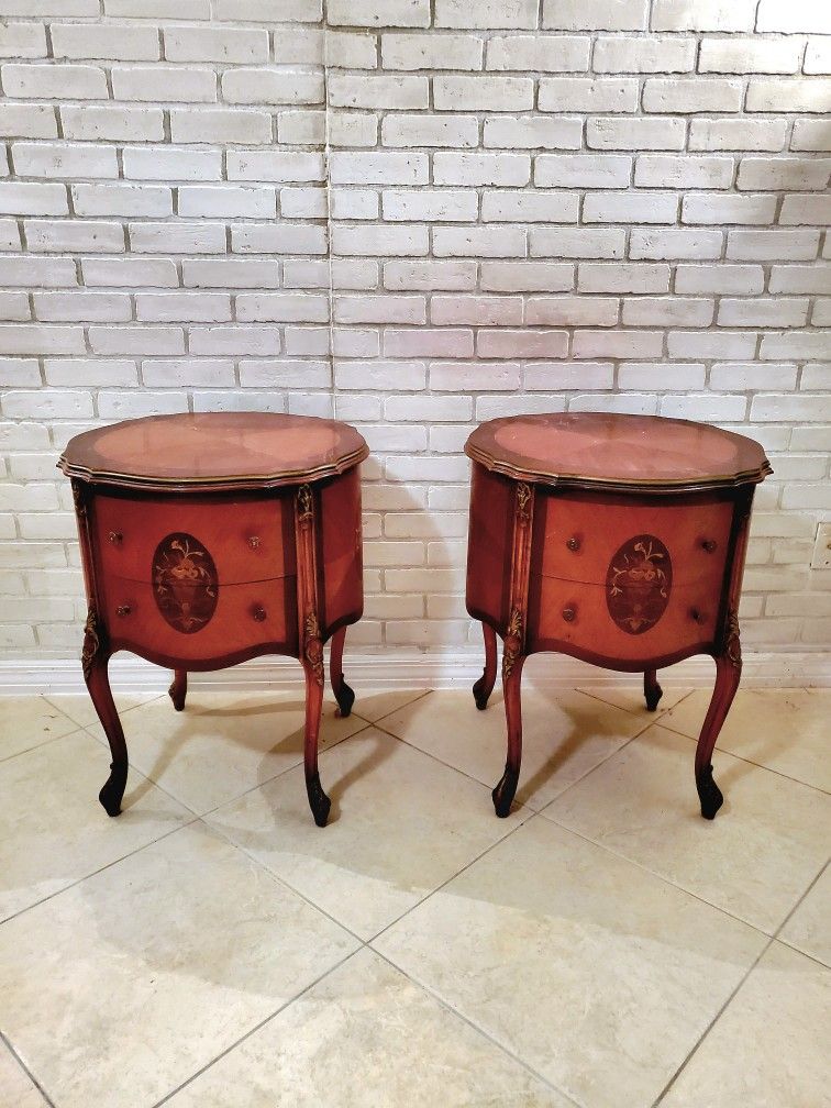 FRENCH ANTIQUE NIGHTSTANDS