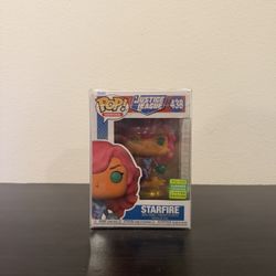 FUNKO POP! STARFIRE #438 DC JUSTICE LEAGUE SDCC 2022 EXCLUSIVE