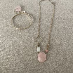 Necklace and Bracelet Set