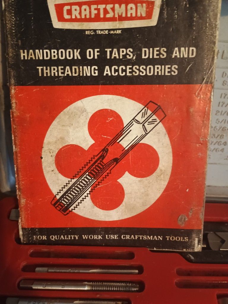 Craftsman Tap And Die Set