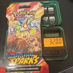 Surging Sparks TCG Pokemon - Lot of 6 Heavy Sleeved ( 32g and up ). SIR Possible?
