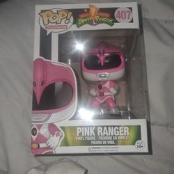 Pop Figure Pink Power Ranger 407