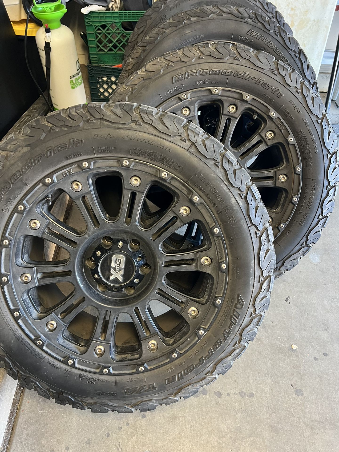 20’’ Xd kmc Hoss Wheels