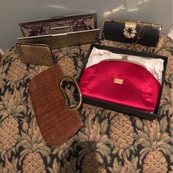 Leather &satin Bags.