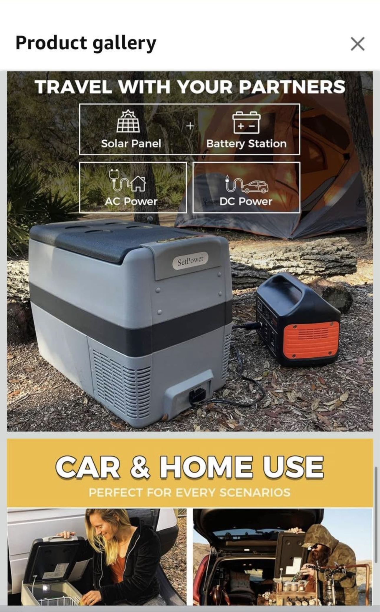 Brandnew Truck/Car/Van RV refrigerator SetPower Model AJ30G in factory sealed box 100% good