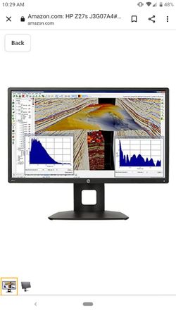 HP Z27s 27" 4k Monitor