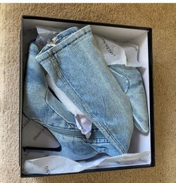 Nw Denim Boots e