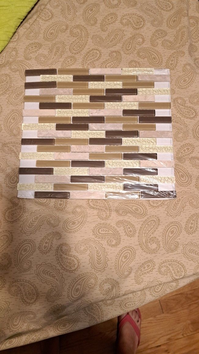 Hampton Bay Mosaic Tile Sheets "Sienna Harvest"