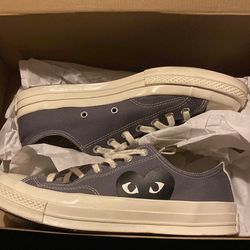 Comment des Garçons Size 10 Converse CDG