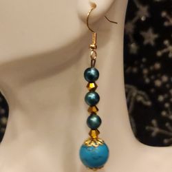 Regal Blue Earrings