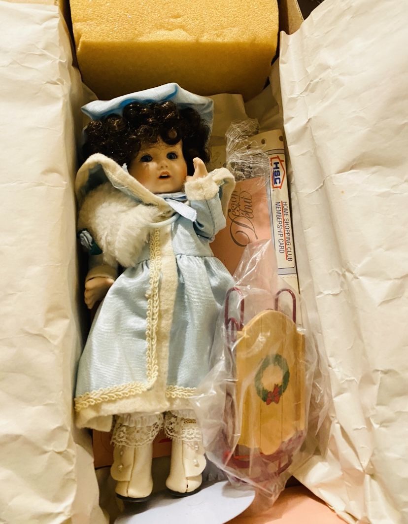 Patricia Loveless Limited Edition Porcelain Kristen Doll 1204/5000