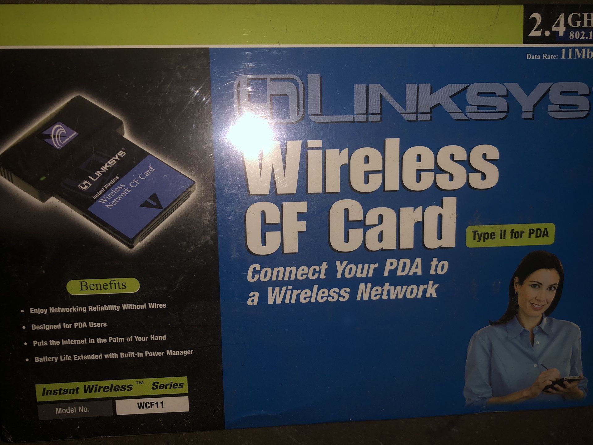 Linksys wireless CF card