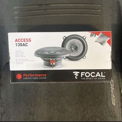FOCAL ACCESS 130AC 5 1/4” Coaxial Speakers 