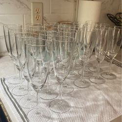 20 Glass Copas 