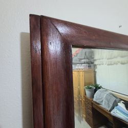 Antique Big Mirror 72x27 Inches