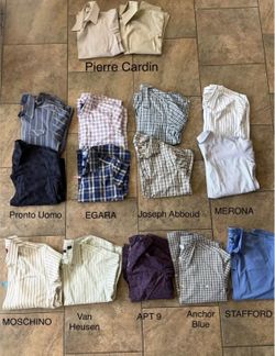 Men’s long sleeve button up size large