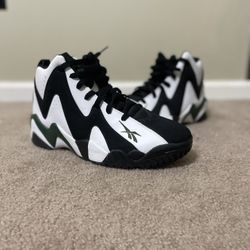 Reebok Kamikaze II Black Green OG sz 11.5