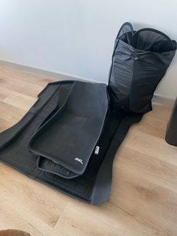 3D Car Floor Mats Tesla 3 plus Sun Shade