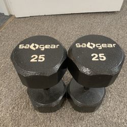SA Gear 25 Pound Weights