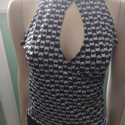 Cute Little Halter Type Top Size Small