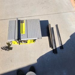 10 Inch Ryobi Table Saw With Stand