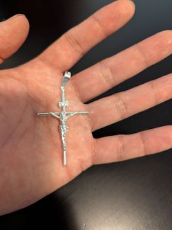 925 silver cross pendant