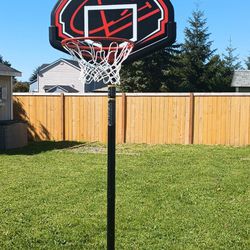 Lifetime Adjustable Youth Portable Basketball Hoop - GREAT SHAPE!