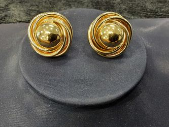 Gold Ball Earrings - Yellow Gold 14k (.585) 7.3 grams