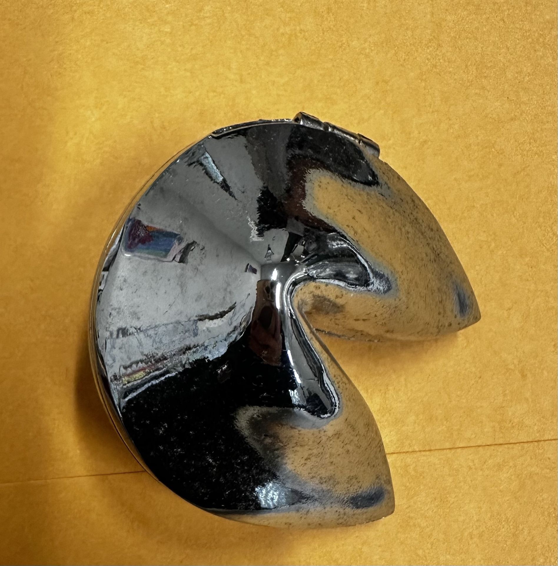 Chrome Fortune Cookie With Love Notes