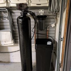 New Water Softener System And Placement