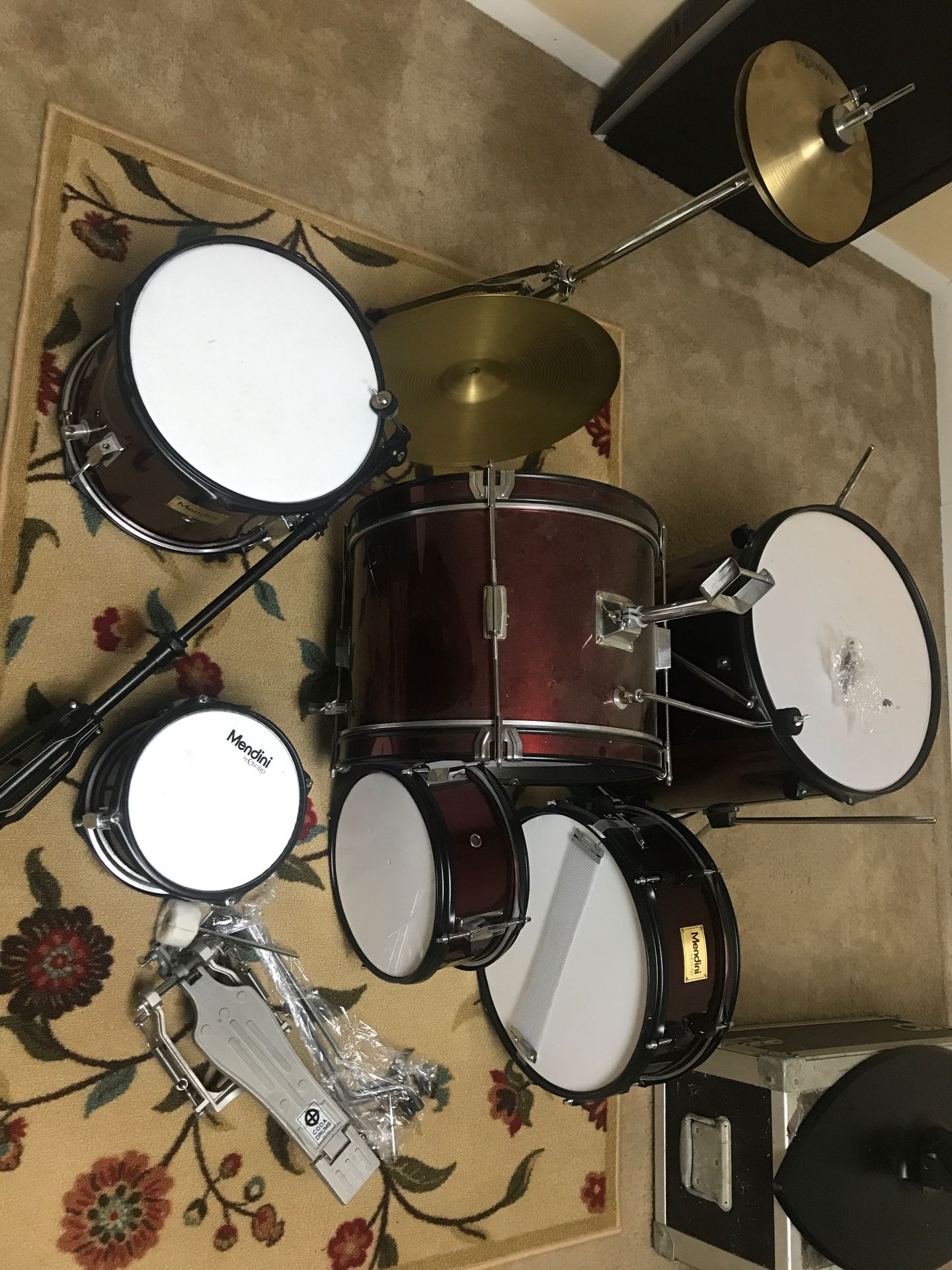 Child sized drum set
