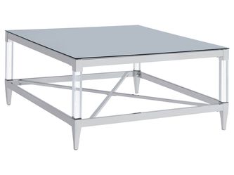 Lindley Chrome Coffee Table