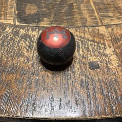 Mugen 5 Speed Shift Knob, Red