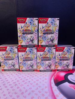 6 Pokémon Prismatic Evolutions Booster Bundle