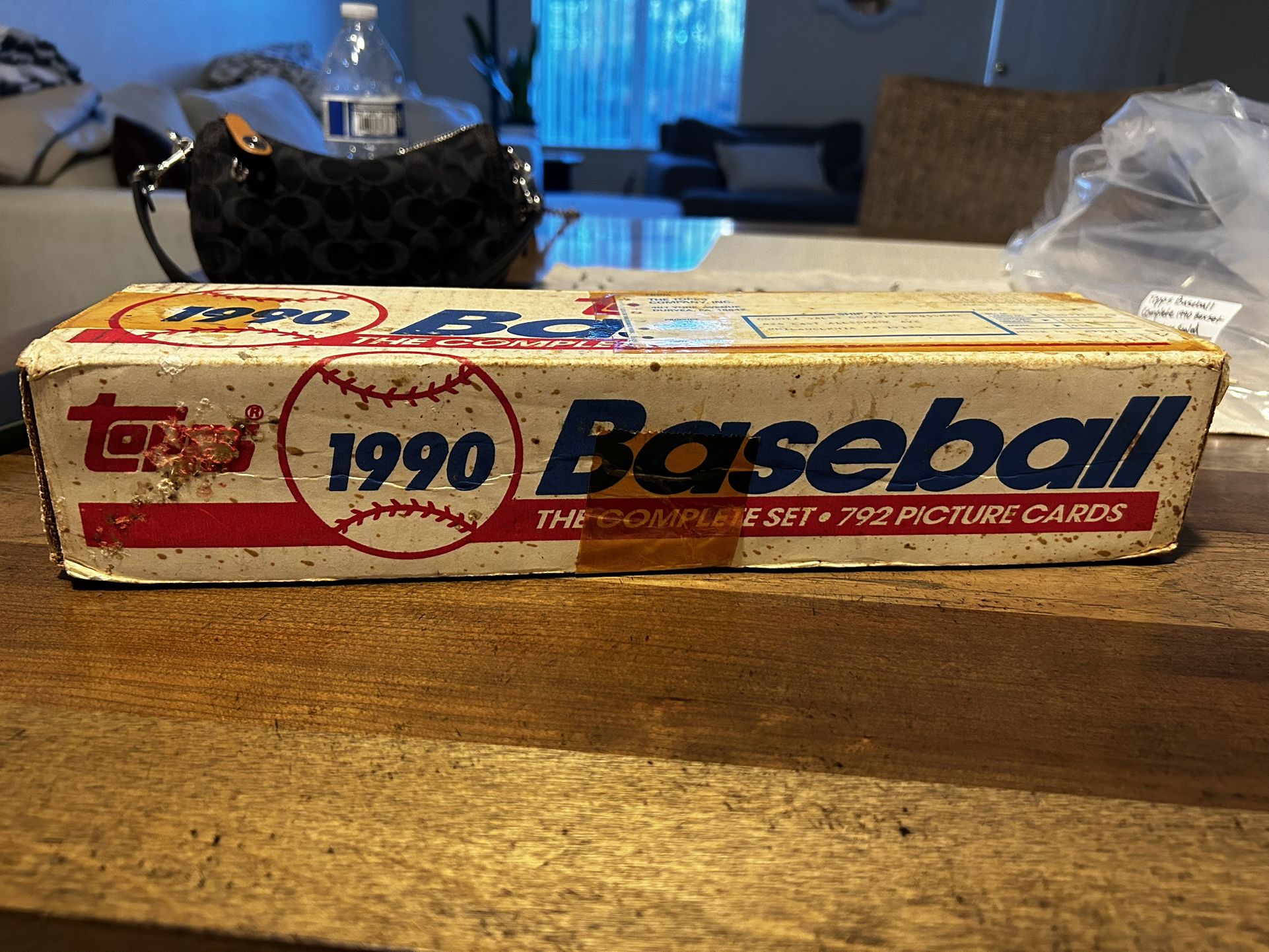 Topps Baseball Complete 1990 Boxes Manufactured Sealed. 